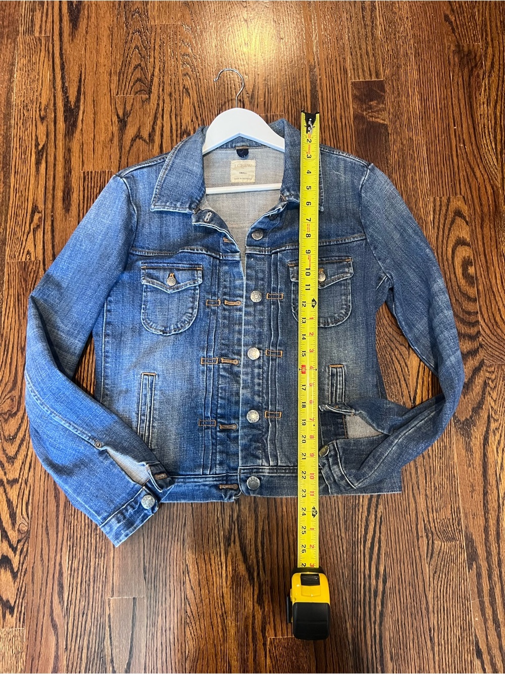 J. Crew Factory Medium Wash Denim Jacket